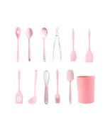 12Pcs Kitchen Silicone Cooking Utensils Mini Set Nonstick Spatula Gadget... - £23.53 GBP