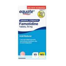 Equate Original Strength Famotidine Tablets, 10 mg, Acid Reducer for Hea... - £29.52 GBP