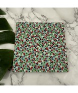 Quill Mark Vintage 80s Mini Notebook Blue Red Strawberry Floral Fabric J... - $373.00 MXN