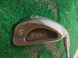 Ping Karsten II Toe-Heel Black Dot Sand Wedge SW Steel Shaft - $28.49