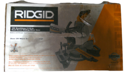 USED - RIDGID R48607B 18V Brushless 7-1/4&quot; Dual Bevel Sliding Saw (Tool Only) - £260.98 GBP