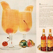 1957 Old Taylor Bourbon Whiskey Advertisement Distillery Liquor Vintage ... - $29.99