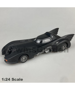 Authentic 1:24 Scale Batmobile Car Diecast Model Toy of 1989 Batman Movie Series - £27.96 GBP