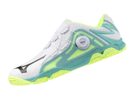 Mizuno Wave Medal BOA Table Tennis Shoes Unisex Indoor Shoes Lime NWT 81GA201202 - £145.38 GBP+