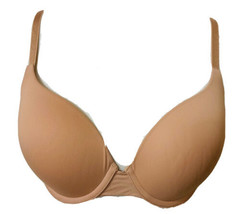 Victoria&#39;s Secret 34D Tshirt Push Up Full Coverage Bra Beige Convertible Straps - £14.11 GBP