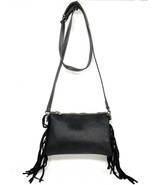Genuine Leather Western Cowhide Womens Fringe Clutch Crossbody Bag in 3 ... - £43.03 GBP