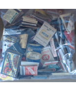 100 (+/-) Random Vintage Matchbooks - Some Used & Some Unused - Covers are Good - $37.13