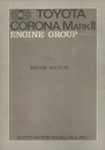 VINTAGE 1970 Toyota Corona Mark II Repair Manual - £31.02 GBP