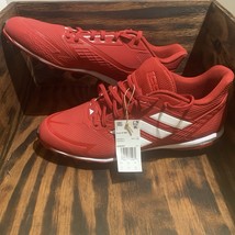 Adidas Icon 8 MD Rubber Baseball Cleats Mens 13 Red IG9591 NWT No Box - $926.40 MXN