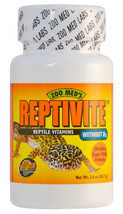 Zoo Med Reptivite Reptile Vitamins without D3 6 oz (3 x 2 oz) Zoo Med Reptivite  - £21.99 GBP