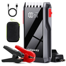 Gillaway 012 Jump Starter Battery Pack, 4000A Peak Car Battery Charger J... - £150.25 GBP