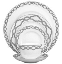 Monique Lhuillier Waterford Embrace 5 Piece Place Setting Bone China New - £71.63 GBP