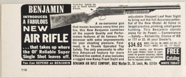 1968 Print Ad Benjamin New Air Rifles Single Shot St Louis,Missouri - £6.92 GBP