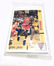Michael Jordan Upper Deck He’s Back Set Still Sealed NEW Vtg 1995 Reprint Rare - £113.69 GBP
