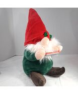 Pan Asian Santa Claus Gnome elf plush Harmonica Animated Musical Songs C... - $75.00