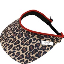Glove It Print and Solid Coil Visor - Leopard - $9.85
