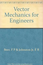 Vector Mechanics for Engineers (Statics) [Hardcover] Ferdinand P. Beer and Johns - $7.08