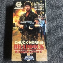 BRADDOCK Missing In Action III VHS Chuck Norris MEDIA Cannon - £3.81 GBP