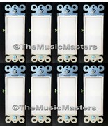 8X White Electric On/Off Decora Rocker WALL LIGHT SWITCH Residential Rep... - £19.90 GBP
