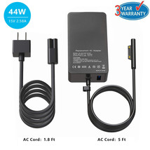 For Microsoft Surface Pro 3 4 5 6 7 1625 1724 1796 1800 Ms19 Adapter Charger 44W - £22.36 GBP