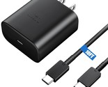 45W Usb-C Charger Samsung Super Fast Charging Android Phone Charger Bloc... - $29.99