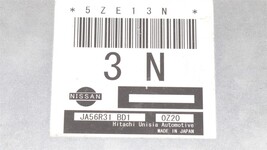 01 02 Nissan Sentra Engine Control Module ECU ECM JA56R31-BD1 5ZE13N image 3