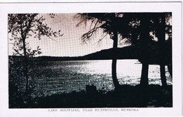 Postcard Lake Solitaire Near Huntsville Muskoka Ontario - $6.92