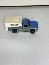 Hot Wheels Redline 1974 Keep On Camping Pickup Camper Blue Truck Backwoo... - $25.00