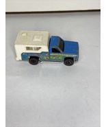 Hot Wheels Redline 1974 Keep On Camping Pickup Camper Blue Truck Backwoo... - £19.65 GBP
