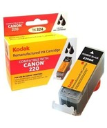 KODAK Remanufactured Ink Cartridge Compatible With Canon PGI-220 High-Yi... - $174.89 MXN