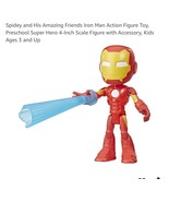 Spidey and His Amazing Friends action figure Iron Man 4&quot; NEW HASBRO - $24.00 CAD