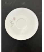 Noritake Pasadena Pattern #6311 Saucer Pink/Gray Rosebuds Japan - $6.77 CAD