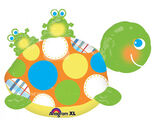29" Turtle and Frogs Balloon - Birthday Party Supplies - $4.18