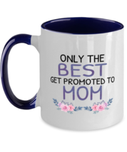 Mom Mugs Mom - Only The Best Moms Navy-2T-Mug - £14.34 GBP