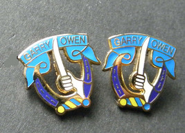 Garry Owen Small Lapel Tie Pin SET of TWO (2) 1/2 INCH - $9.44