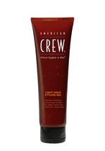 American Crew Men&#39;s Hair Gel, Light Hold, Non-Flaking Styling Gel, 13.1 ... - $13.16