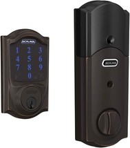 Schlage Be469Zp Cam 716 Schlage Connect Smart Deadbolt With Alarm Inbuilt - £201.42 GBP