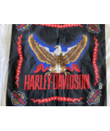 VTG Harley Davidson Scarf Bandanna Eagle Square USA RN 16463 - €10,39 EUR