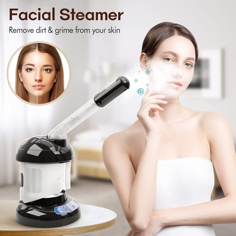 Professional Quality Black Hair and Facial Steamer - Compact & Portable Item image 6