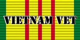 K&#39;s Novelties Wholesale Lot of 6 Military Vietnam Veteran Ribbon Decal Bumper St - £6.94 GBP