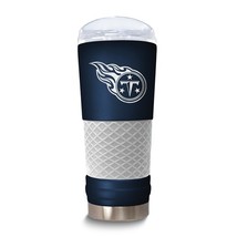 NFL Tennessee Titans 24 Oz. Silicone Grip Tumbler with Lid - £34.28 GBP