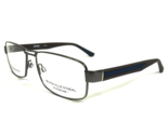 Shaquille O&#39;Neal Large Eyeglasses Frames 107M 058 Brown Rectangular 58-1... - £66.94 GBP