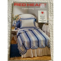 Red Heart Captivating Comforters Crochet 4 Design Pattern Book - $4.94