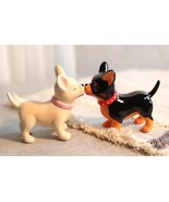 Kissing Chihuahua Couple Puppy Dogs Magnetic Ceramic Salt And Pepper Sha... - £13.36 GBP