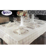 Heavy Duty Top Quality Clear Tablecloth Protector 60&quot; x 120&quot; Oblong - £10.80 GBP