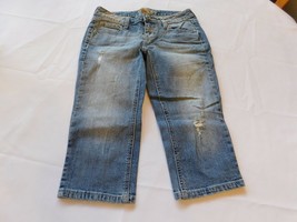 Arizona Jean Co Jeans Ladies Women&#39;s pants Denim Size 0 Bermuda Shorts GUC - $15.29