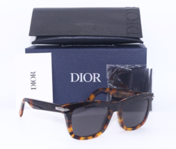 New Christian Dior Blacksuit S11I 18A0 Brown HAVANA/GREY Lens Sunglasses 53-19 - £374.85 GBP
