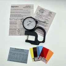 Testex Thickness Gage Dial Type Inch Units 7326STX1 Case Mitutoyo - £55.81 GBP