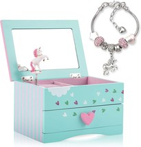 For Girls, Amitié Lane Offers The Unicorn Musical Jewelry Box For Girls - - £35.96 GBP