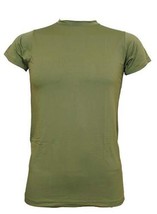 MILITARY ISSUE US MARINE CAMMY UNIFORM GREEN UNDERSHIRT SKIVVIE 100% COTTON - £14.14 GBP